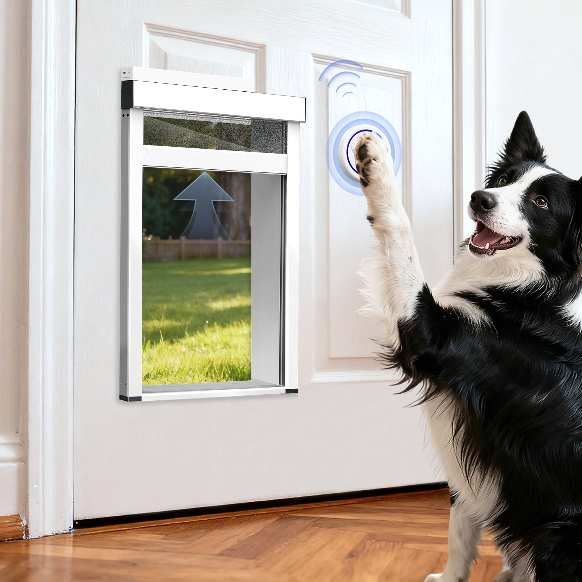 TidyTechPet Smart Pet Door for Door Mount | Standard Size