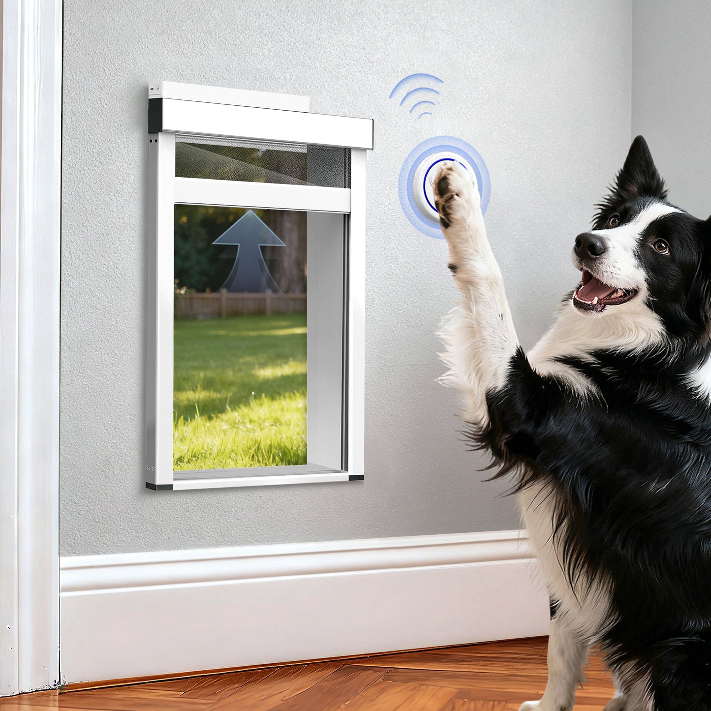 TidyTechPet Smart Pet Door for Wall Mount | Standard Size