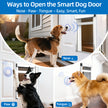TidyTechPet Smart Pet Door for Door Mount | Standard Size