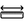 Icon of a ruler with arrows on a white background